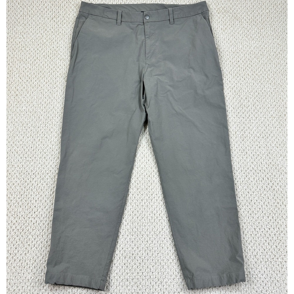 Lululemon Pants Mens 38 Khaki ABC Classic Fit 5 Pocket Stretch Trouser M5B66S